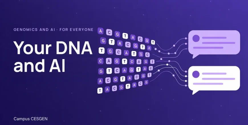 Cover of the course «Your DNA and AI»